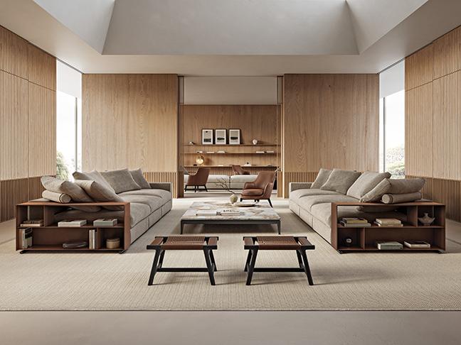 Flexform Groundpiece sectional sofa