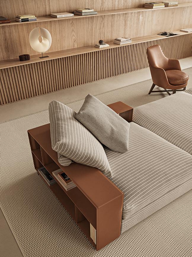 Flexform Groundpiece sectional sofa