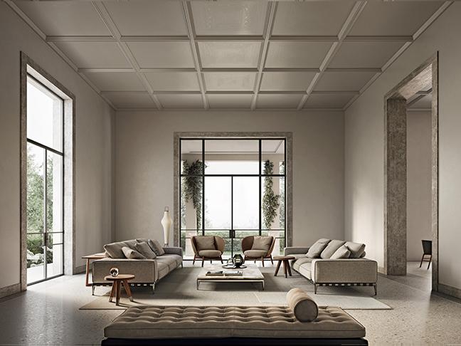 Flexform Gregory sectional sofa