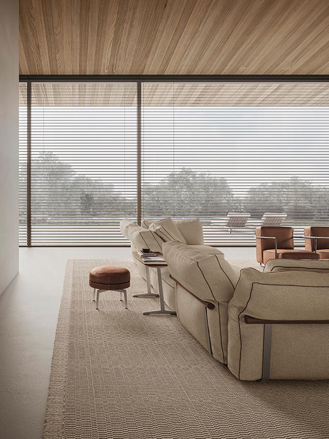 Flexform Camelot sectional sofa