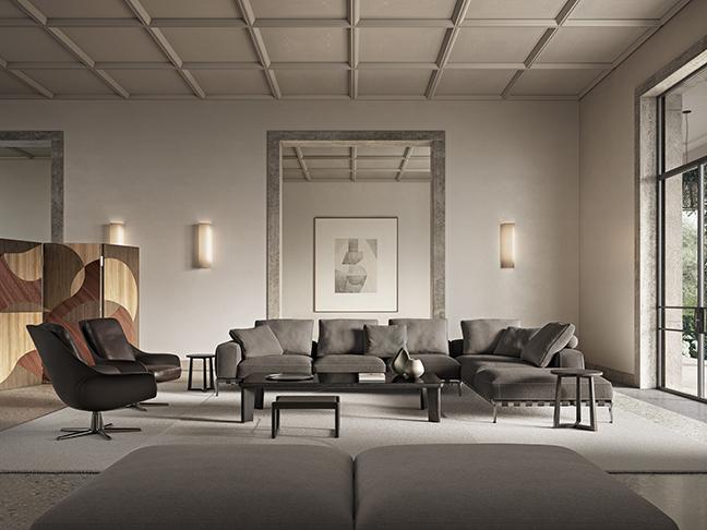 Flexform Gregory sectional sofa