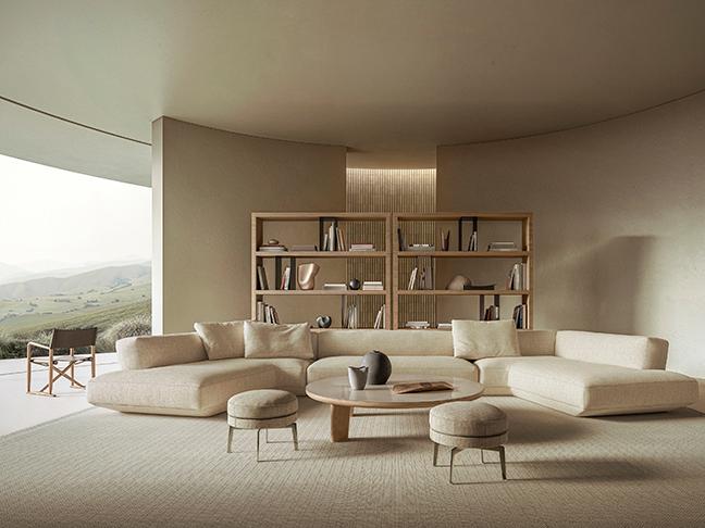 Flexform Loungescape sectional sofa