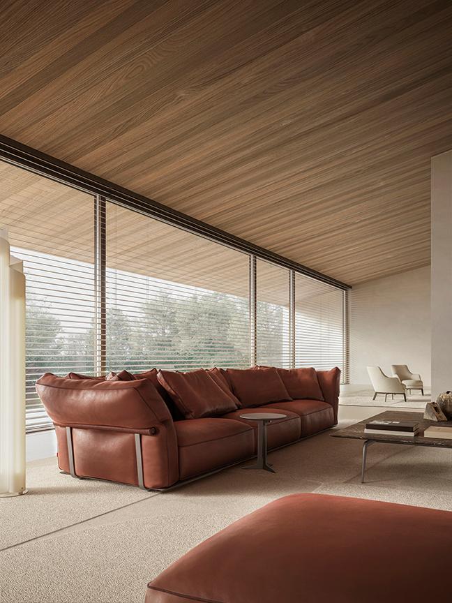 Flexform Camelot sectional sofa