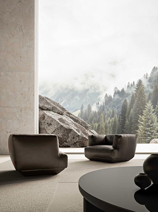 Flexform Loungescape armchair