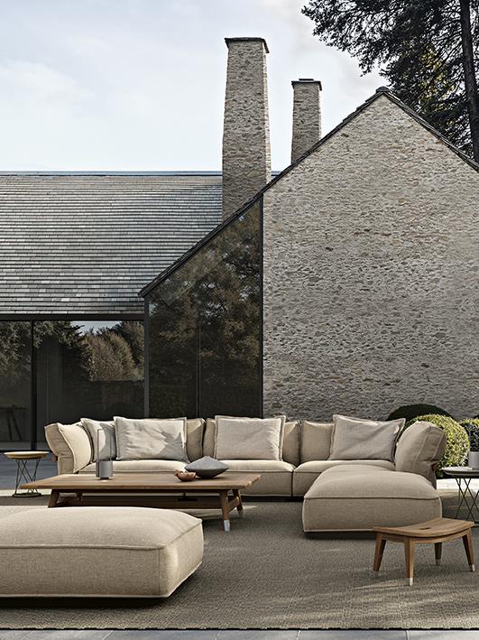 Flexform Camelot Outdoor seating system