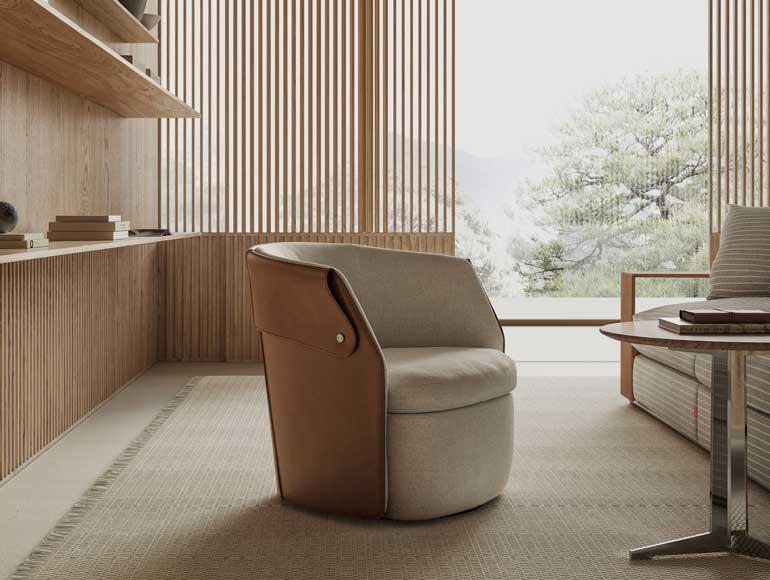 Flexform Ozzy armchair