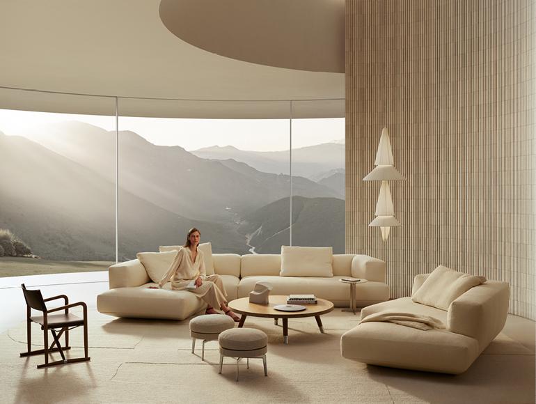 Flexform Loungescape adv campaign