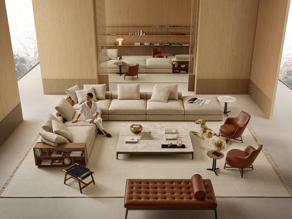 Flexform Groundpiece sectional sofa