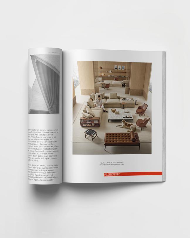 Flexform Groundpiece sectional sofa