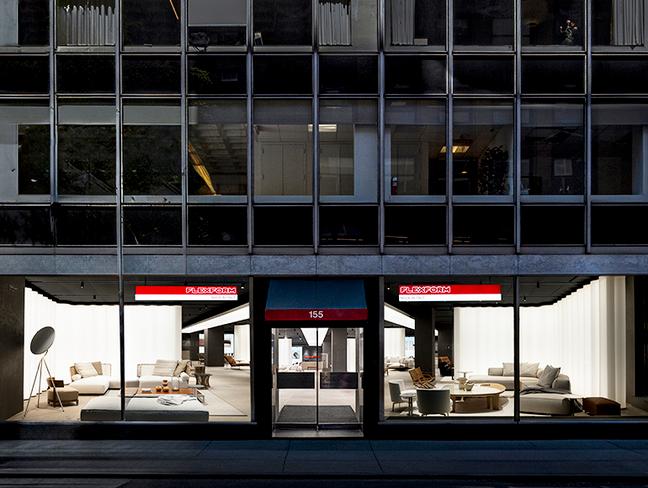 Flexform New York flagship store
