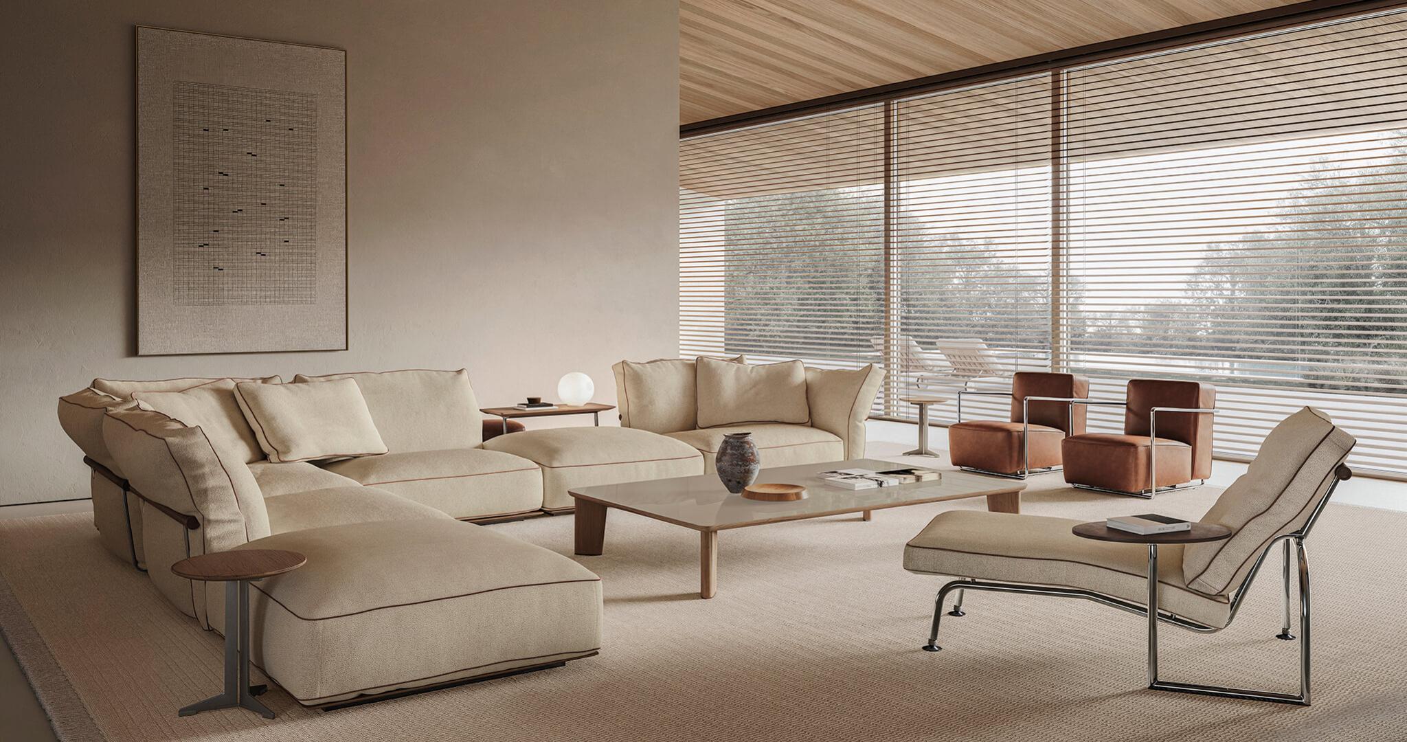 Flexform Camelot sofa