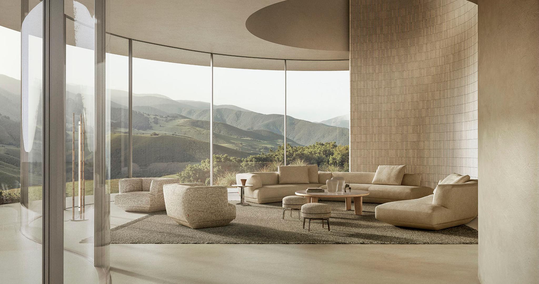 Flexform Loungescape sofa