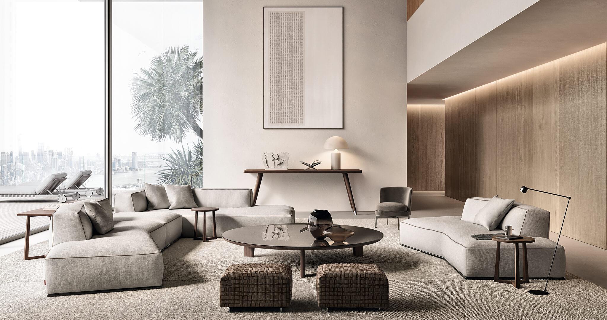 Flexform Perry seating system